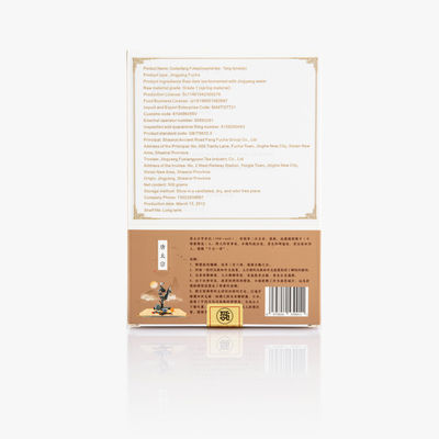Ervaar de gezondheidsvoordelen van Jinhua Fuzhuan zwarte thee 500g van Hot Shaanxi's officiële thee gemaakt met natuurlijke ingrediënten