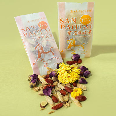 200 g gezonde thee Ginseng en Astragalus thee als kerstcadeau in zakjes
