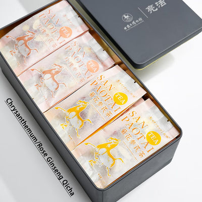 200 g gezonde thee Ginseng en Astragalus thee als kerstcadeau in zakjes