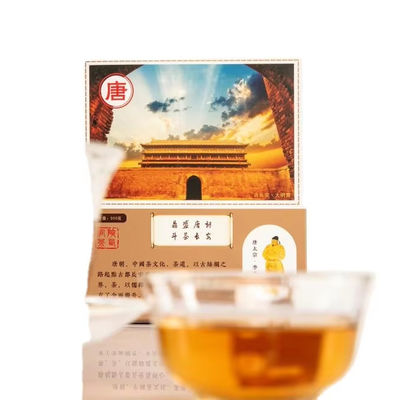 Custom Flat Belly Tea Gouden Bloem Zwarte Thee met Traditioneel Handwerk