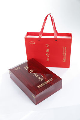 Officiële thee Jingyang Fuzhuan thee Gouden bloem baksteen thee Een smaak van de beste thee
