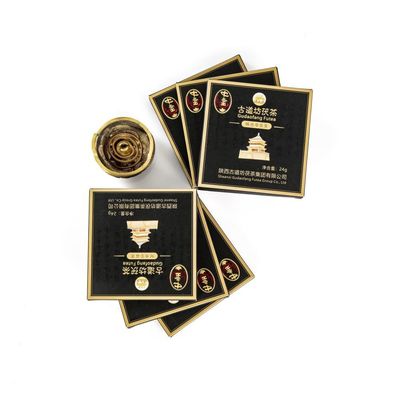 Shaanxi Zwarte Thee Gouden Bloem Thee Jingyang Fu Thee Oud proces voor een prachtige cadeaubon