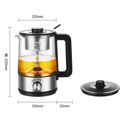 OUMETE Spray Stoom Thermostatische Theekan Glasketel OMT-PC1020 De perfecte combinatie van gezondheid en stijl