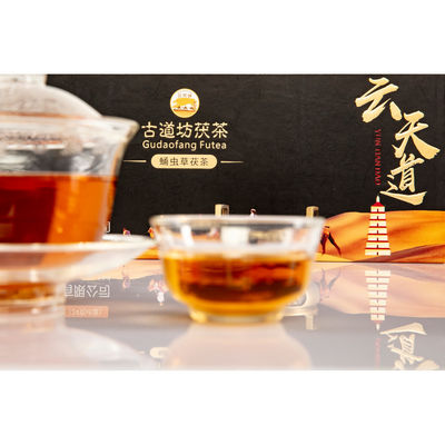 Gepersonaliseerde donkere thee mellow Chinese traditionele gecomprimeerde Jingyang Futea 5 tot 10 jaar 0.144kg