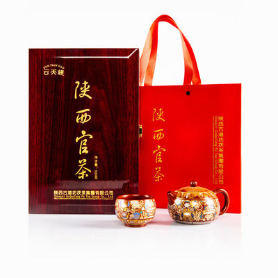 Bergingsoort raadpleeg handelsmanager 500g Handgemaakte pers kunst baksteen thee FuTea voor thee cadeau