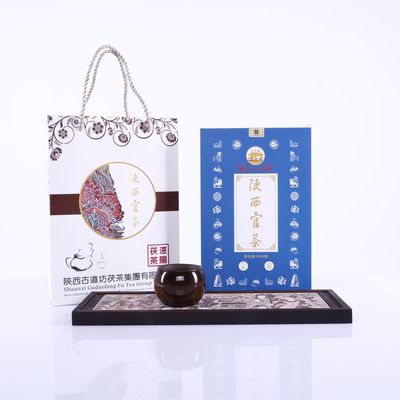 Grade 1 Warme Shaanxi Jinhua Fuzhuan thee Zwarte thee 1000g Natuurlijke grondstoffen Traditioneel handgemaakt vakmanschap