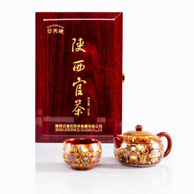 Geschenkte thee Beste Chinese thee voor vrienden' cadeautjes Donkere thee gecomprimeerde stijl