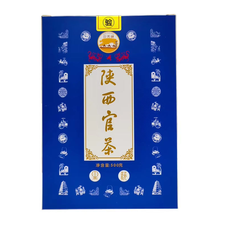 Traditionele verwerking Tipe donkere thee baksteen Jingyang Fu thee voor gewichtsverlies en maagwarmte 500g