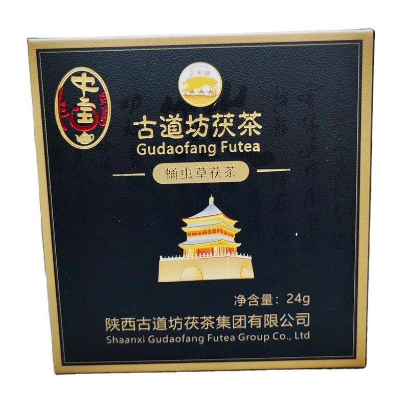 Gezonde dranken Uitstekende cadeau doos Warme Shaanxi officiële thee Zwarte thee Gouden baksteen thee Selectie van natuurlijke grondstoffen